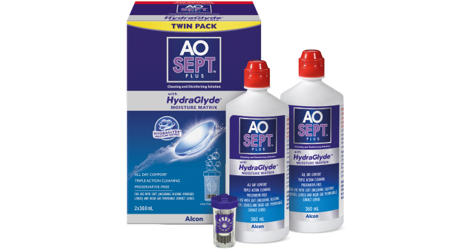 AOSEPT PLUS  with HydraGlyde pack shot