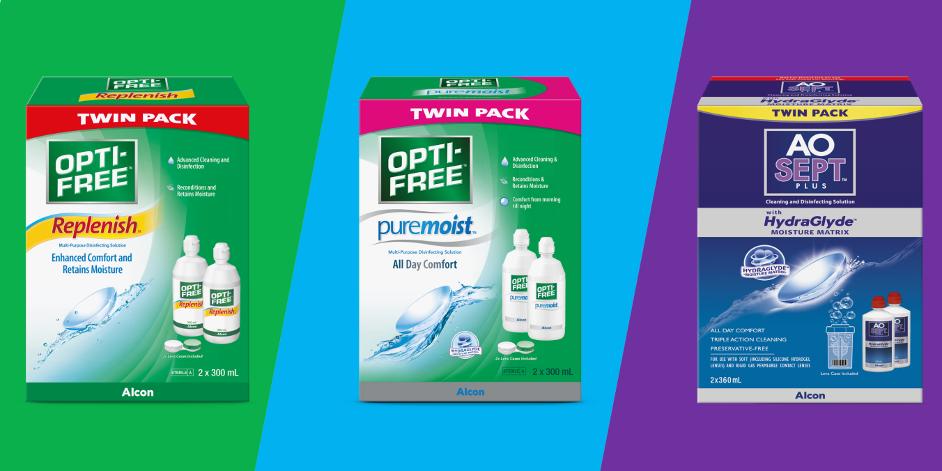 Contact lens solutions